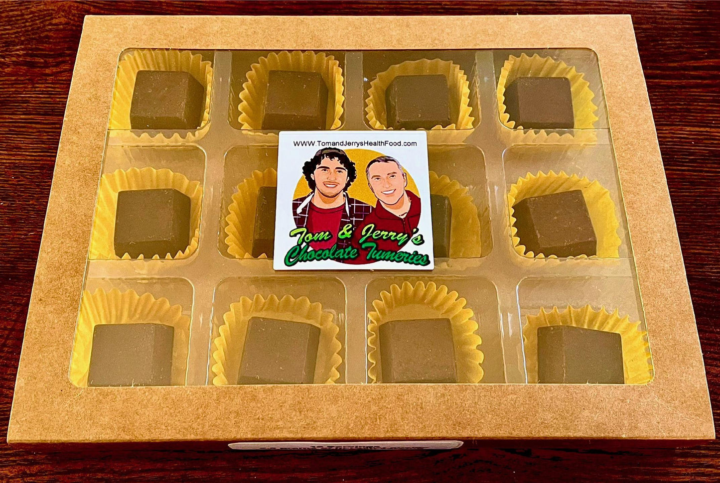 Tom and Jerry's 12 pc Chocolate Tumeries pack