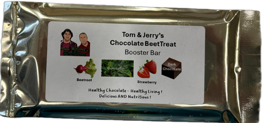 Tom & Jerry's 40 gram Chocolate BeetTreat Booster bars