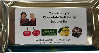 Tom & Jerry's 40 gram Chocolate TartCherry Booster bars