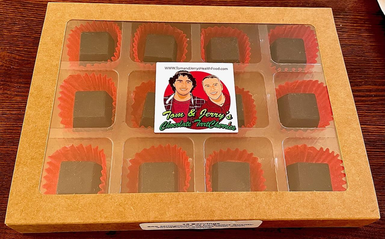 Tom and Jerry's 12 pc Chocolate TartCherries pack
