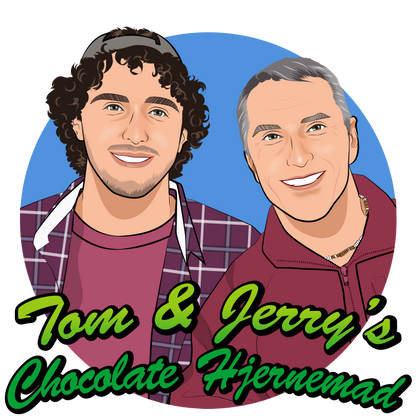 Tom & Jerry's 40 gram Chocolate Hjernemad (Brain Food) Booster bars